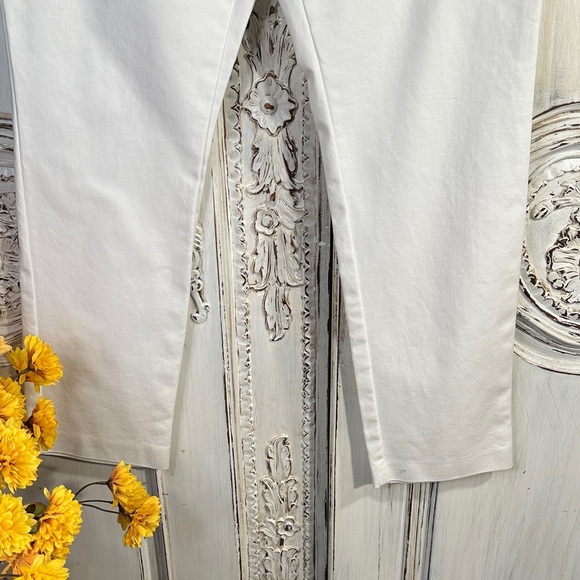 Van Heusen Studio White Straight Leg Trousers
With Front and Back Pockets - Picture 3 of 7